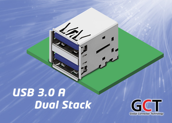 Dual Stacking USB3 Connector