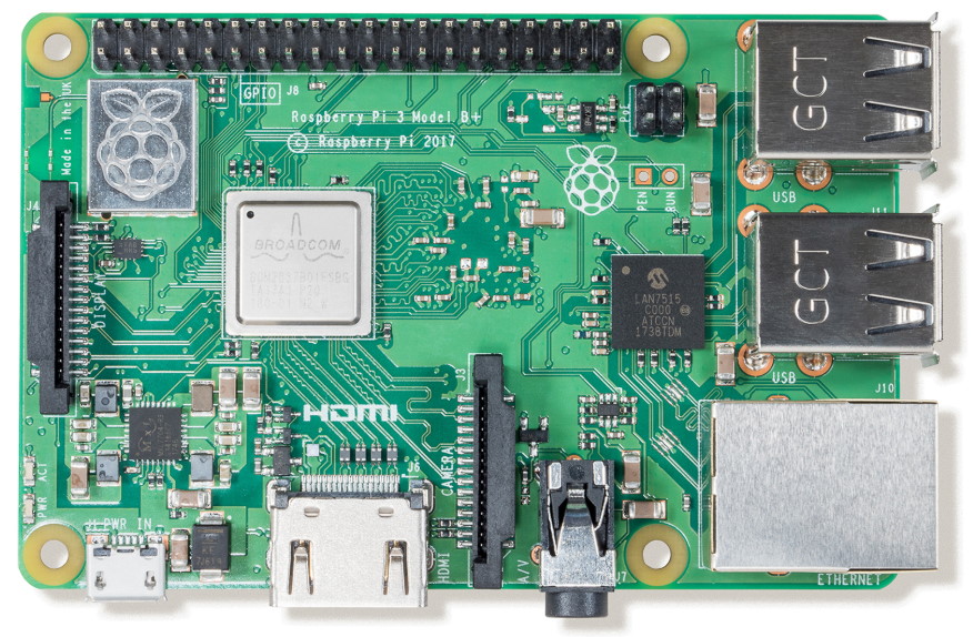 Spotted! GCT USB1035 On The Newest Raspberry Pi 3 Model B+