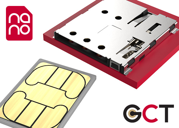 Nano SIM connector from GCT