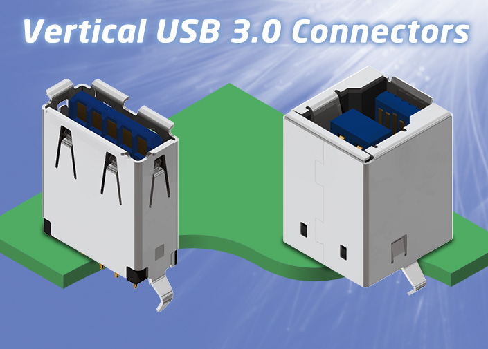 USB3 Vertical Connectors